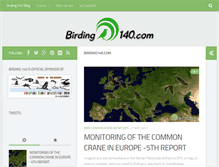 Tablet Screenshot of birding140.com